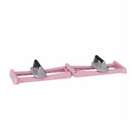 LOVIVER Leg Training Machine Foldable Sliding Ski Exerciser Home Gym Workout Device Equipment Designed for Indoor Training Small Room , Pink , Upgraded