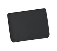 LOVIVER Litter Mat Trapping Litter Pad Urineproof Floor Protection Sturdy Easy to Supplies & Accessories Silicone Pad, black