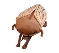 LOVIVER Lovely Backpack Adjustable Shoulder Straps Toy for Girls Boys Adults, Brown