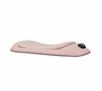 LOVIVER Lumbar Massage Cushion Contoured Support, Vibrant Pink, Upgraded Rechargeable Model - Lumbar Spine Stretching Relaxation + Vibration Massage + Constant Temperature Hot Compress