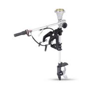 LOVIVER Marine Outboard Engine Bracket Motor Mount Propeller Housing Control Handle Aluminum Alloy Components Adjustable Clamp Slide Support Suitable Lakes Slow Rivers