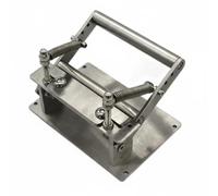 LOVIVER Material Leather Skiving Machine Splitting Tool Edge Skiver Trimmer Stainless Steel Body Adjustable Depth For Even suitable for belts straps bags and, Round Handle