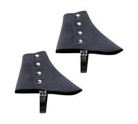 LOVIVER Men's Gangster Spats Adults Snap Spats Novelty Party Medieval Pirate Boot Covers, Gray