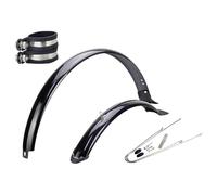 LOVIVER Mountain Bike Mudguards Road Bicycles s 27.5 inch Rustproof Front and Rear Set Cycling Set Wheel s, Argent Brace