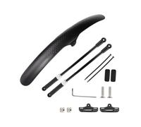 LOVIVER Mudguard Set Guard Deflector With Fast Release Brackets PP Water Resistant Curved Wide Coverage suitable for city bikes gravel riding daily commuting rainy weather