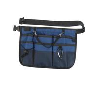 LOVIVER Multi Compartment Nursing Bag Pocket Belt Organizer Nursing Bag Utility Tool Belt Bag for Women Nurse Fanny Pack for Waiter, Dark Blue
