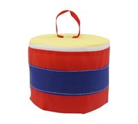 LOVIVER Outdoor Equipment for Preschool Kids, Gross Motor Sports Activities, Plum Stake, Hanging Column, Rainbow Wheel, with Hole