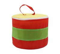 LOVIVER Outdoor Equipment for Preschool Kids, Gross Motor Sports Activities, Plum Stake, Hanging Column, Rainbow Wheel, Without Hole