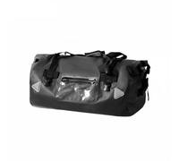 LOVIVER Outdoor Waterproof Carrier Duffle Travel Bag Backpack Heavy Duty PVC Material with External Attachment Points Suitable for Riding Boating Outdoor Exploration, Array, Black, 50L