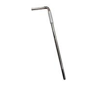 LOVIVER Percussion Mount Rod, L Rod Tom Holder, Metal Repalcement Cowbell Mount L Rod, Cowbell Mounting Arm for Drum Hardware