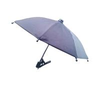 LOVIVER Phone Umbrella Sunshades Phone Umbrella for Sun Shades Clip up Creative Phone Sunshades Holder for Recording Phone Outside, black