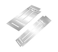 LOVIVER Plastering Leveling Guide Tool Professional for Plastering and Ceiling Alignment Durability Efficient Premium Stainless Steel, Adjustable, Large Small