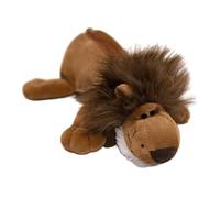 LOVIVER Plush Pencil Case Pen Bag Cartoon Stationery Supplies Cute Students Pencils Pouch Zipper Closure for Boys Home Holiday Gift, Lion