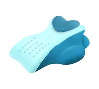 LOVIVER Prone Pillow Cushion Memory Foam Multifunctional for Adults with Removable Cover Headboard Leg Elevation for Reading Relaxing, Blue