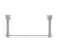 LOVIVER Pull Up Bar Bar Upper Chin Up Bar Stainless With Adjustable Height And Secure Wall Brackets Suitable for home corners, Length 1000mm, Height 660mm, Side Mount C-Type