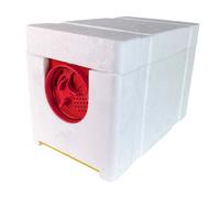LOVIVER Queen Bee Breeding Box Bee Mating Nuc Pollination Box Portable Sturdy Easy to Install Small for Reserve Mating Beekeeping Tool & Equipment for Apiary, Beekeeper Supplies, Red