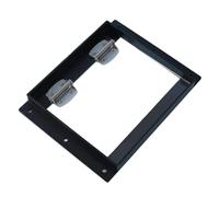 LOVIVER Raccoon Eviction Door Cat Installation Animal Excluder Single Way for Possums Home Under Decks Outdoor Space Farms