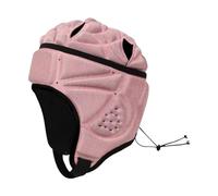 LOVIVER Rugby Helmet Rugby Protective Cap Accessories Football Helmet Rugby Headgear for Flag Football Soccer Baseball Pitcher, Pink