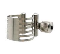 LOVIVER Saxophone Ligature Fastener Replacements Musical Instruments Parts Stainless Steel Easy Installation Sax Accessory Sturdy, soprano sax