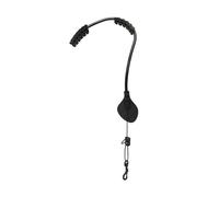 LOVIVER Saxophone Strap Universal Adjustable Neckband Accessories Sturdy Sax Protections Neck Lanyard Portable Wind Instrument Strap, Black