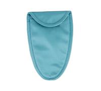 LOVIVER Saxphone Mouthpiece Bag Storage Pouch Pocket Instrument Accessories Saxphone Reeds Pouch Trombone Mouthpiece Bag for Trumpet, Bule For Alto Sax