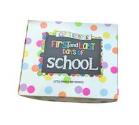 LOVIVER School Memory Book Photo Album, Hardcover Scrapbook Album Keepsake Book, Nostalgic Versatile Souvenir Supplies, for Record School Days & Years Memories & Pictures, Graduation Gifts, Dots,S