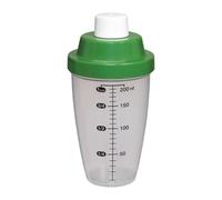 LOVIVER Shaker Bottle for Protein Powder Drink Mixer for Shakes Leakproof Portable Mixing Bottle with Scale for Bar Travel