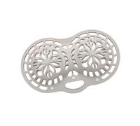 LOVIVER Silicone Bra Laundry Bag Cleaning for Washing Machine Dryer Women Lingerie Bag Protector Wash Bag for Ties Panties Underwear, Gray