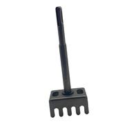 LOVIVER Slot Cut Square Hole Punch Compact Easy to Use Sturdy Opening Electrical Box Cutout Saw for Home Improvement, Length 6 cm