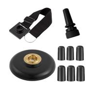LOVIVER Stand Holder Cello Non Slip Mat Cello Antiskid Device Cello Strap Stopper Cello Endpin Anchor for Practice Stage Performance, Diameter 95mm