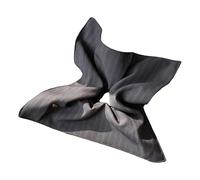 LOVIVER Striped Hair Scrunchie Korean Striped Headband for Commuting Casual Daily Travel, Dark Grey