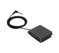 LOVIVER Sustain Pedal Electronic Piano Pedal,Sturdy,Nonslip,Universal Compact Keyboard Pedal Foot Pedal for Electric Pianos Keyboard, 6.5mm Jack