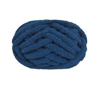 LOVIVER Thick Chunky Yarn Weight Yarn Arm Knit Yarn Crochet Cloth Jumbo Yarn Bulky Yarn for Cushion Craft Hats Sweater Pillow, Deep Blue