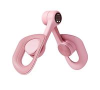 LOVIVER Thigh Master, Thigh Toner, Anti Slip Muscle and Inner Thigh Training, 360 Rotation Pelvic Floor Muscle Kegel Exerciser for Workout Gym, Pink with Counter