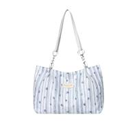 LOVIVER Tote Bag for Women Comfortable Classic Handbag for Summer Street Birthday Spring, Blue