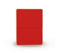 LOVIVER Training Kick Board Reusable Breaking Taekwondo Practice Karate Kicking With Slide-Together Design And Construction Suitable For Arts Classes Home, Red, Red Ages 15+