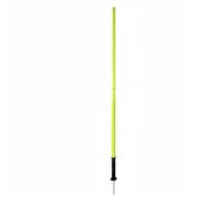 LOVIVER Training Marker Pole Football Agility Dribbling Exercise Removable Base PVC Steel Suitable for Coaching Student Outdoor Sports
