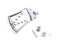 LOVIVER Triangle Mandolin Tailpiece with Screws for 8 String Mandolin Guitar, Sturdy Musical Instrument Parts, Practical