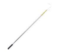 LOVIVER Truck Bed Hook Reach Retriever Tool with Comfortable Handle Grappling Hook Multifunctional Sturdy Retractable Pole with Hooks, Yellow