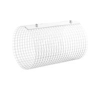 LOVIVER Tunnel Toy Hideout Toys Sturdy Home Round Hamster Tunnel Iron Tunnels for Syrian Hamster Ferrets Guinea Pig Chinchilla, White