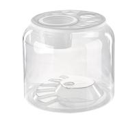LOVIVER Turtle Container Aquarium Table Centerpiece Fashionable DIY Micro Landscape Living Room Display Tank for Hotel Farmhouse Home, XL with lid