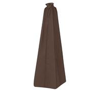 LOVIVER Upright Vacuum Cleaner Storage Bag Sweeper Pouch 210D Oxford Cloth High Strength Universal Waterproof Easy Cleaning Dustproof, coffee