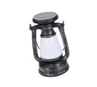 LOVIVER Vintage Outdoor Lantern,Landscape Decor,Lightweight Table Lamp Dimmable Retro Hanging Light for Porch Garden Yard, L bronze with solar