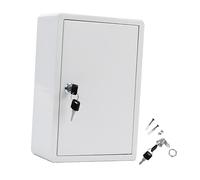 LOVIVER Wall Mounted Milk Box with Lock Milk Bottle Case Lightweight Household Multifunctional Restaurant Portable Milk Delivery Box, Milky White