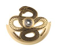 LOVIVER Watch Movement Rotor Oscillating Weight 2.8cm Diameter Sturdy Professional Automatic Hammer Rotor Snake Pattern for 7S36 NH34, Golden