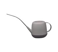 LOVIVER Watering Can 1L,Decorative,Sturdy,Comfortable Handle Small with Long Spout Watering Pot for Bonsai Garden Flower Plant House, Coffee