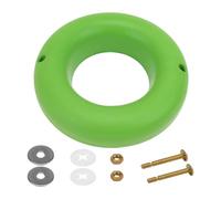LOVIVER Waxless Toilet, Bathroom Green Gasket Replacement, Anti Leak Toilet Flange Gasket