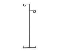LOVIVER Wind Chime Stand Support Decor Portable Necklace Stand Rack Windchime Holder for Hanging Pendant Yoga Tabletop Home Classroom