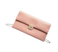 LOVIVER Women Clutch Purse Shoulder Chain Bag for Banquet Events Dating Party Prom, Pink