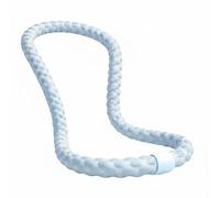 LOVIVER Women Fitness Hoop Weighted Hoop Waist Hoop Exercise Hoop Soft Structure With Smooth Layer For Low Impact Waist Movement Suitable For Cardio, Ice Blue, size to 10